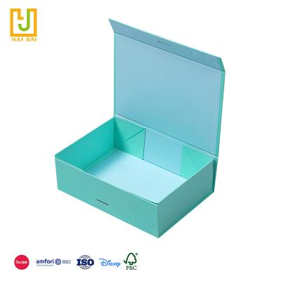 China Factory cheap price handmade in stock custom fashionable minimalist folding design color sliver cardboard boxes for sale