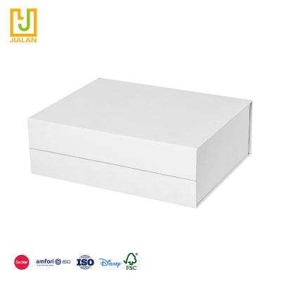 China 2022 Hot New Products Handmade In Different Stock White Sizes Waterproof Folding Cardboard Boxes With Flip Cover for sale