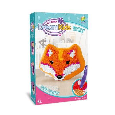 China Cotton Plush Fox Shape DIY Educational Toys For Kid With Soft Materials From Kid Toys Factory for sale