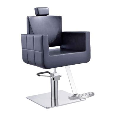 China Modern Styling Chair for Makeup Artist Beard Shaving Chair Barber Chair Footstool for sale