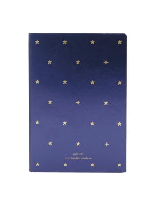 China Hardcover 2021 Wave Point Diary Cover Hot Stamping Cheap Price Beauty Diary for sale