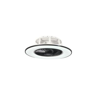 China Small Size Remote Control Round Energy Saving Led Ceiling Fan With Light for sale