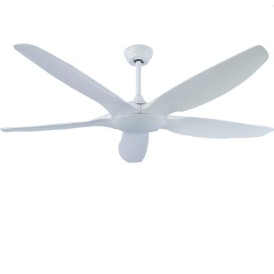 China With Light 62 Inch 5 Blades Decorative Ceiling Fan Fashion Design Modern Living Room Plastic Air Conditioning for sale