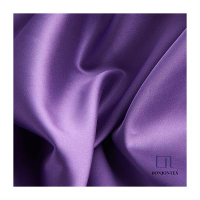 China Wholesale Anti Pill Stretch Weft Satin Dress Fabric Printed Chiffon For Women Wear for sale