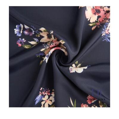 China 2022 Hot Sale 75D Polyester Fabric Coating Solid 100% Anti-Static/Simple China Fabric Crepe Printed For Women Garment for sale