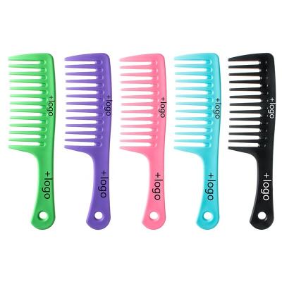 China For Sale Amazon Haircut Barber Hair Straightener Comb Big Tooth Curly Combs Long Wet Wide Hair Home Hairdressing Curly Combs for sale