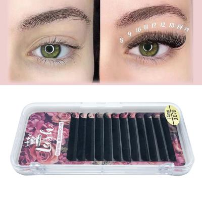 China Natural Multilayer Silk Premade Long Fans Russian Volume Lashes Blooming Eyelash Extension for sale