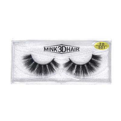 China Wholesale Custom 25mm Mink Lashes Long Natural Factory for sale