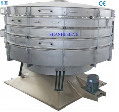 China Ore Large Capacity High Efficiency Tumbler Vibrating Screen Machine For Powder , Particles for sale