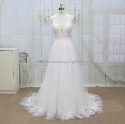 China Anti-Static Supplier Sexy Backless With Beautiful Lace Pattern Bridesmaid Dresses for sale