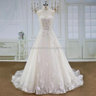 China Newest anti-static wedding dress wedding sweethearts online for sale