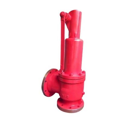 China High Temperature Station / Pipe High Pressure Safety Valve With Radiator For Oil LPG Liquid for sale