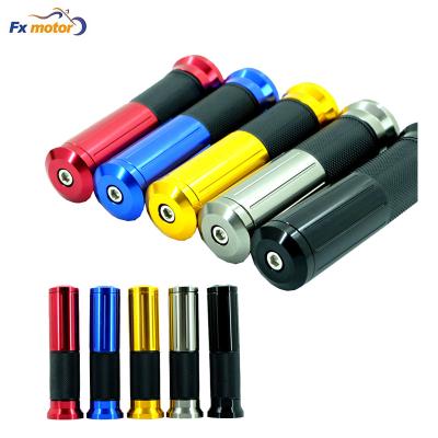 China Universal Wholesale Aluminum Alloy Handlebar Rubber Motorcycle Handlebar Grips Bar Grips for sale