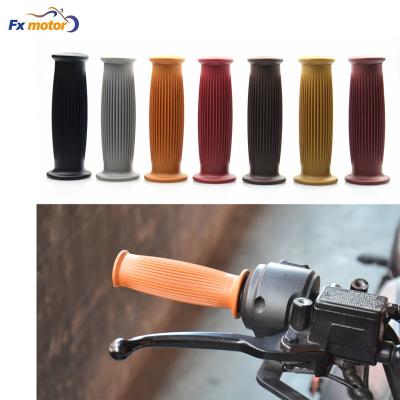 China Motorcycle Handlebars Grip Throttle Handle Grips Universal Non Slip Texture Motorcycle Throttle Grips for sale