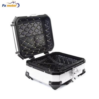 China Wholesale Hot Sale Aluminum Alloy Motorcycle Aluminum Alloy 25L Tail Box for sale