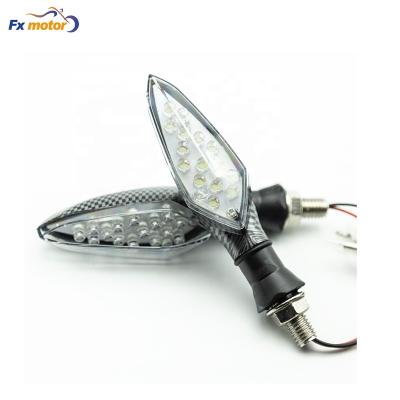 China Wholesale Universal ABS Motorcycle Led Motor Daytime Running Light Turn Signal Lights for sale