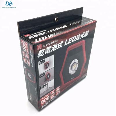 China Recyclable Custom Recyclable High Quality Square Led Light Packaging Box for sale