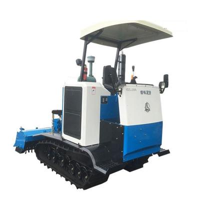 China Full Automatic Farms Agricultural Machine Walking Crawler Backfill Rotary Cultivator for sale