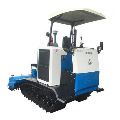 China Farms Machinery Garden Tiller 50 Hp Amphibious Crawler Rotary Cultivator for sale