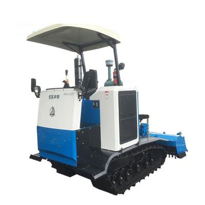 China Hydroponic Farms Crawler Cultivators Tracked Cultivator Land Rotary Crawler Cultivated Tractor for sale