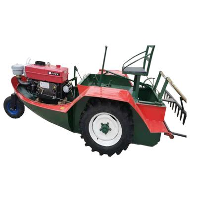 China Farms Agriculture Planting Equipment Walking Paddy Field Boat Tractor for sale