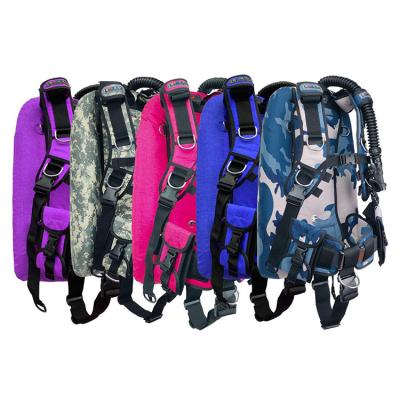 China 250/1000 nylon design style fly back BCD dive denier wing extended soft board BCB-18S LOONG DIVE Donut for sale