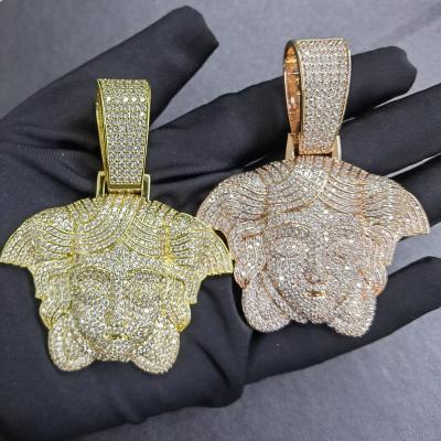 China Hiphop Outlet Hot-selling High Quality Iced Out Jellyfish Pendant Necklace for sale