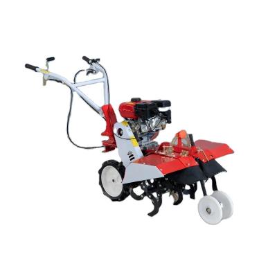 China Small Farms 170F 177F Mini Tiller Gasoline Mini Power Mini Tiller Rotary Agricultural Cultivator Plowing Machine 7.5hp 9hp for sale