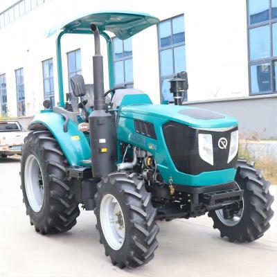 China Factory 2WD 4WD 100hp wheel tractor with canopy farm tractor agricultural tractor cultivator for sale with low price for sale