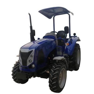 China Factory 60hp Canopy Tractor For Farm And Cultivation Low Cost For Africa Farm for sale