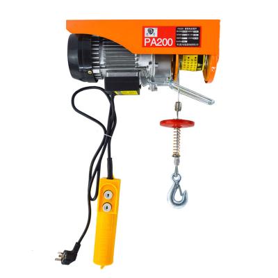 China PA200 Portable Hot Sales Building Construction Materials Hoist Electric Hoist for sale