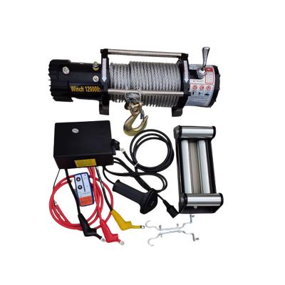 China Portable Sophisticated Electric Hand Winch Electric Winch 12/24V Tech Pair for sale