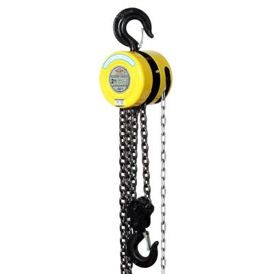 China Hotels inverted chain hand circular chain hoist 2 ton 1 ton 3 ton manual hoist 5t small household hoist for sale