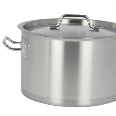 China Sustainable The factory directly supplies high-quality stainless steel soup bucket soup por 2024 hot sale for induction cookers or gas for sale