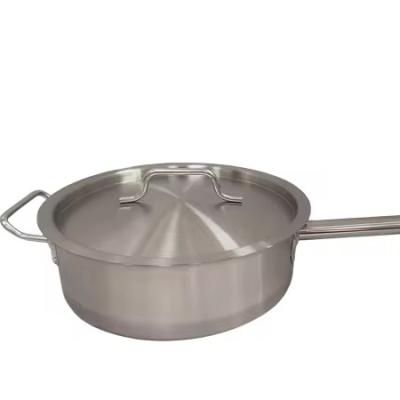 China Sustainable The factory directly supplies high-quality Used Food Multi Purpose Cooking Utensils Sauce Pan Stainless Steel Used Food Soup Pot for sale