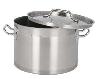 China Sustainable Factory High-Quality Stainless Steel Soup Bucket Soup Por For Induction Cookers Or Gas for sale