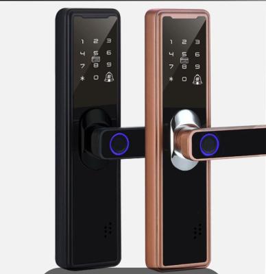 China Smart lock with remote control function and fingerprint handle for hotel Fbd-108 for sale