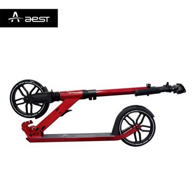 China Youth AEST 8 Inch Foot Scooter 2 Big Wheel Adult Kick Scooter for sale