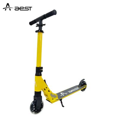 China High End Aluminum PU Wheel AEST EN14619 Kids Foot Scooter Kids Kick Scooter For Sale for sale