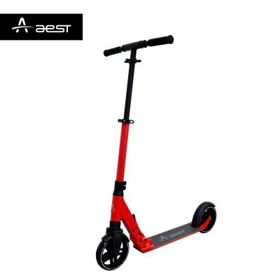 China Handlebar Height Adjustable Big Wheel Kick Scooter For Adult With EN14619 BSCI Factory for sale