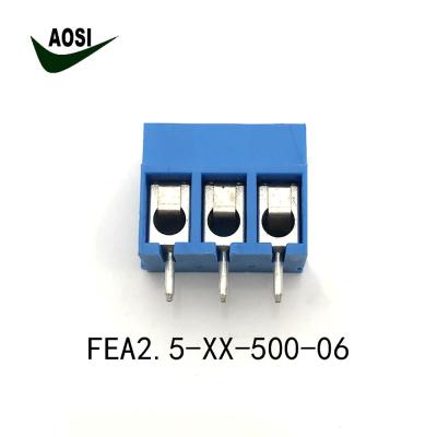 China AOSI FEA2.5-XX-500-00 screw terminal barrier block for sale