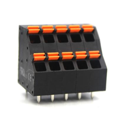 China KF550H Dual level terminal blocks Connector 5.0MM pitch for sale