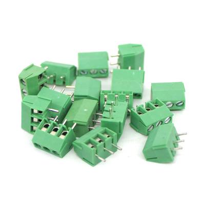 China KF350-3.5mm Straight Pin PCB Screw Terminal Block Connector Blue and green for sale