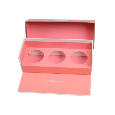 China Recyclable Custom Printed Logo Paper Packing Box Cardboard Storage Bath Bomb Packaging Box With Die Cut Round for sale