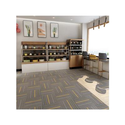 China Stain Resistant 2022 New Arrival Hotel Carpet Wholesale Commercial Flooring Squares Tiles 50x50 for sale