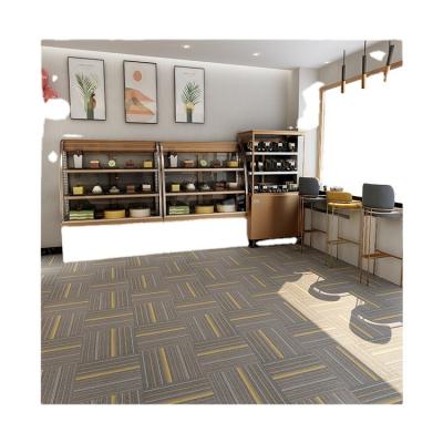 China Stain Resistant World-Recognized High Quality Carpets PVC Carpet Soft Patchwork Hotel Carpet for sale