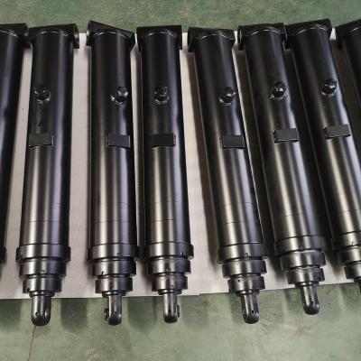 China Tipping Truck Single Acting Telescopic Hydraulic Cylinder for sale