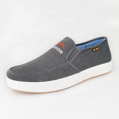 China Hot Sale Sneaker Sweat-absorbent Slip On Breathable Casual Sport Shoes Lightweight Casual Boat Shoes Men's Flat Shoes for sale