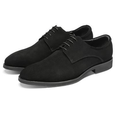 China Lightweight Comfortable Lace Up Formal Casual Dress Oxford Suede Leather Casual Shoes Wholesale Shoes For Men for sale