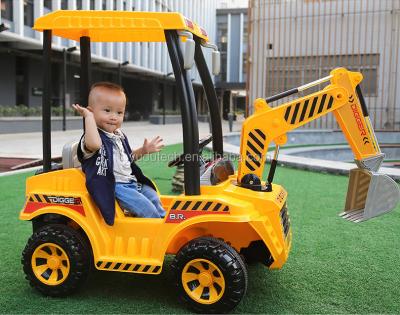 China Toy New Car 99176 Baby Electric Car Kids Battery Operated Remote Control Ride On 2.4G Digger Ride On Car for sale